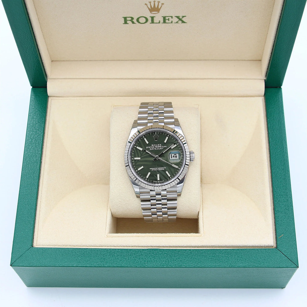 Datejust II 41 / 36mm Palm Motif Dial 126234-0047