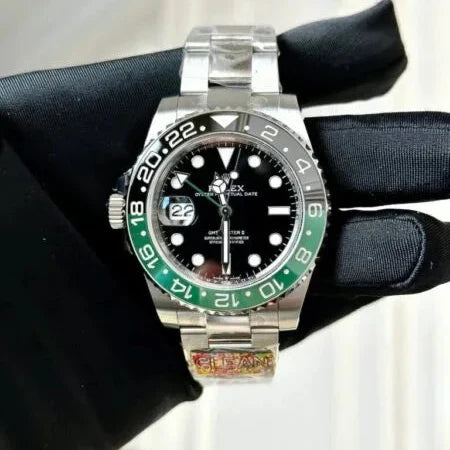 GMT-Master II 40mm Black Dial 126720VTNR “Sprite”