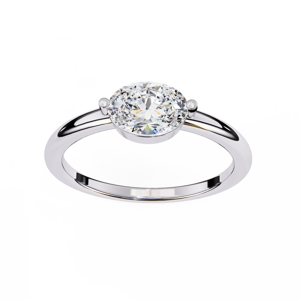 Nostalgia Gold & Moissanite Diamond Vintage Ring