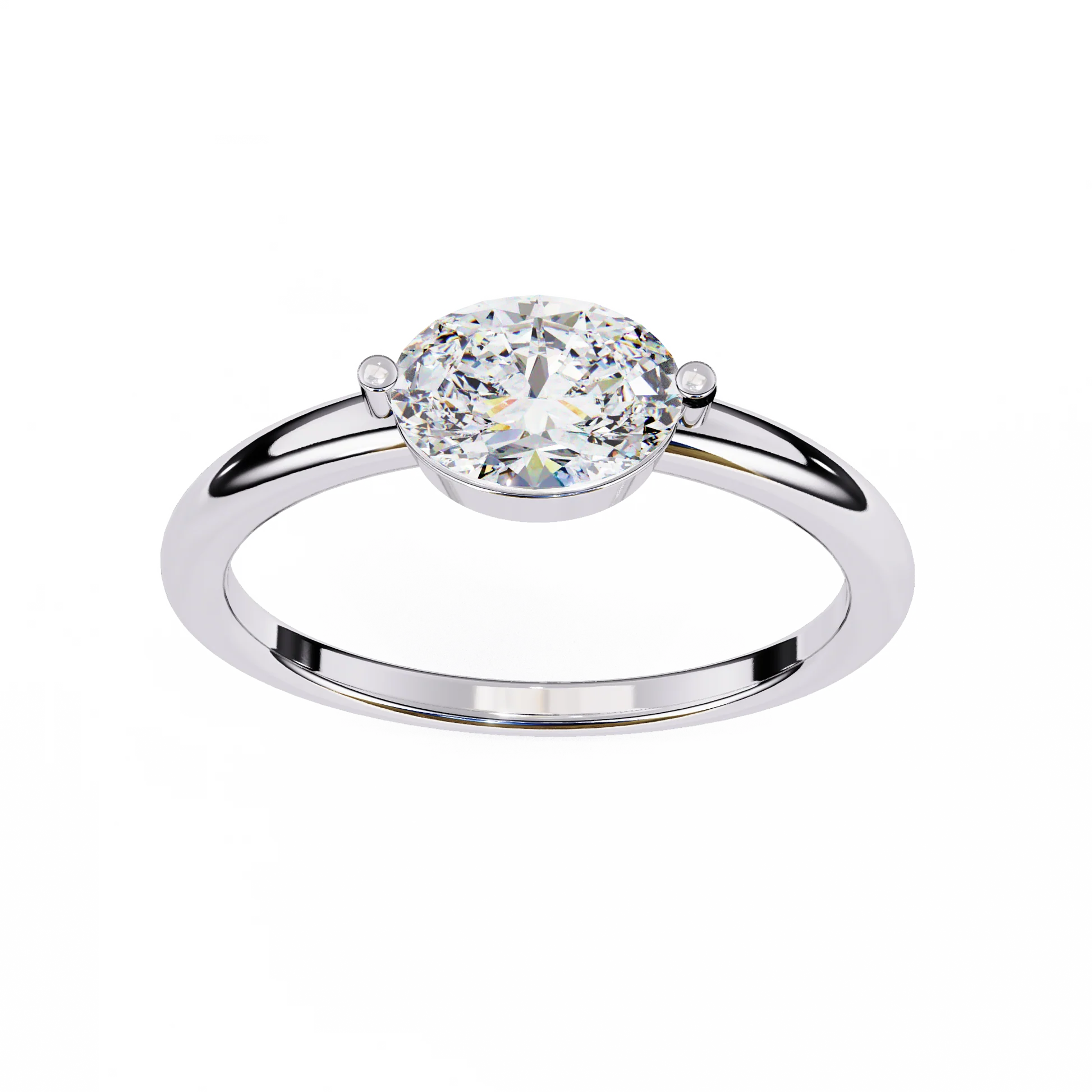 Nostalgia Gold & Moissanite Diamond Vintage Ring