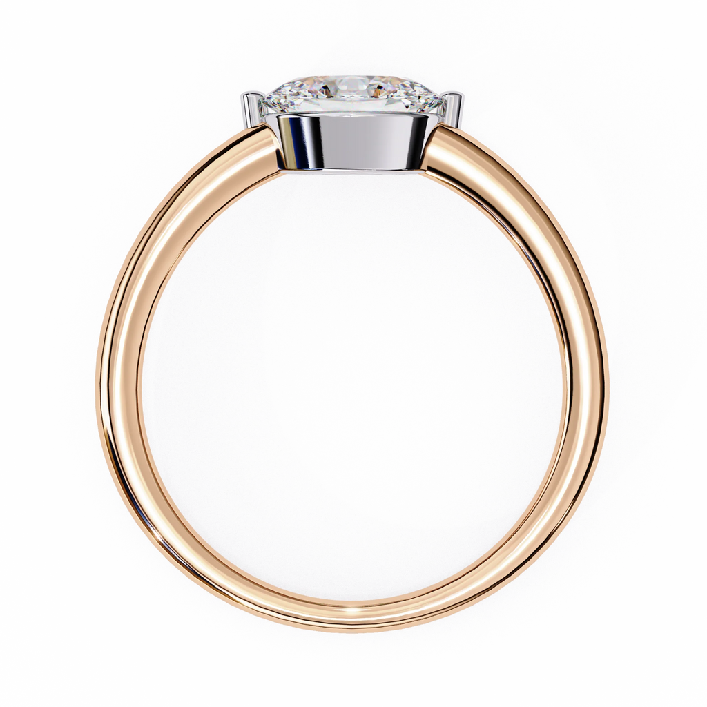 Nostalgia Gold & Moissanite Diamond Vintage Ring