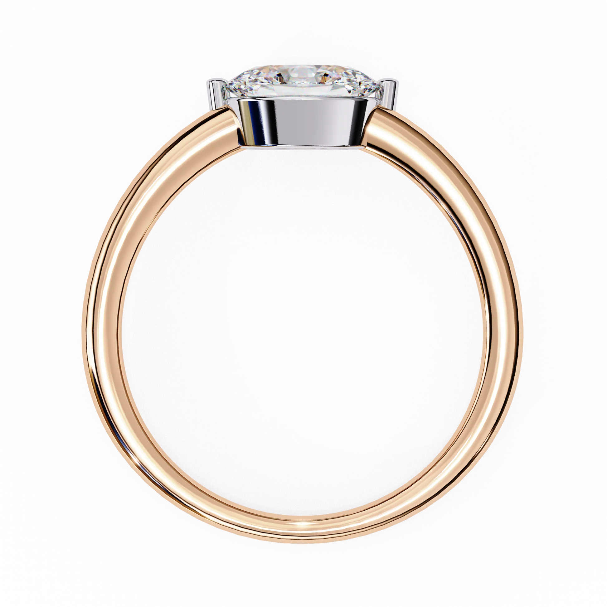 Nostalgia Gold & Moissanite Diamond Vintage Ring