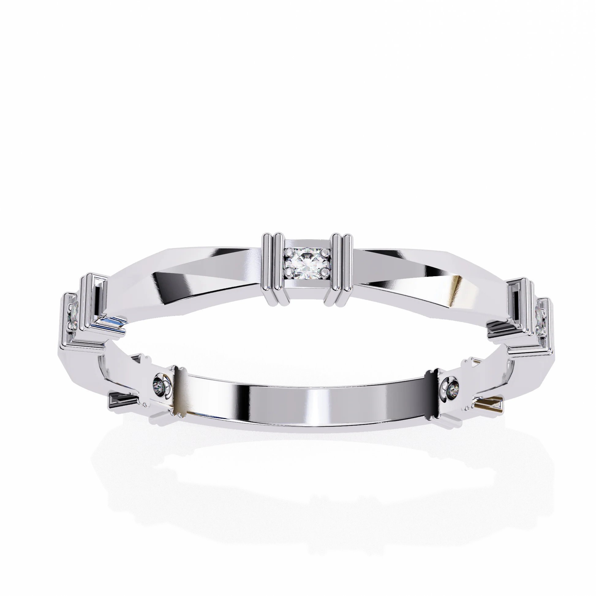 Brilliant Earth Handmade Vintage Moissanite Diamond Ring