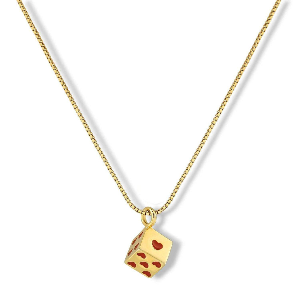 Love Dice Pendant Necklace - Aventus