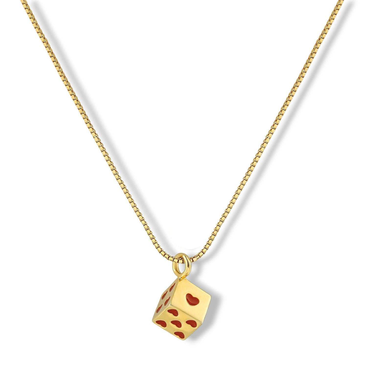 Love Dice Pendant Necklace - Aventus