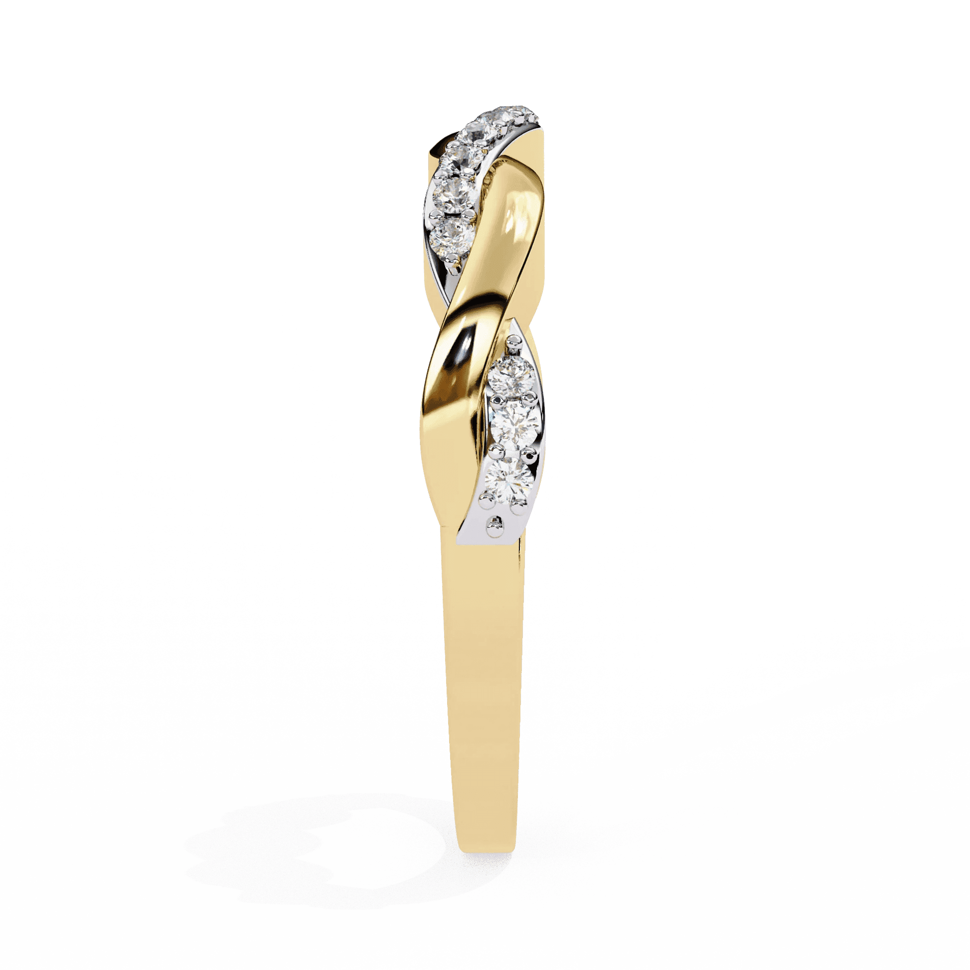 Moissanite Floral Inspired Ring - Aventus