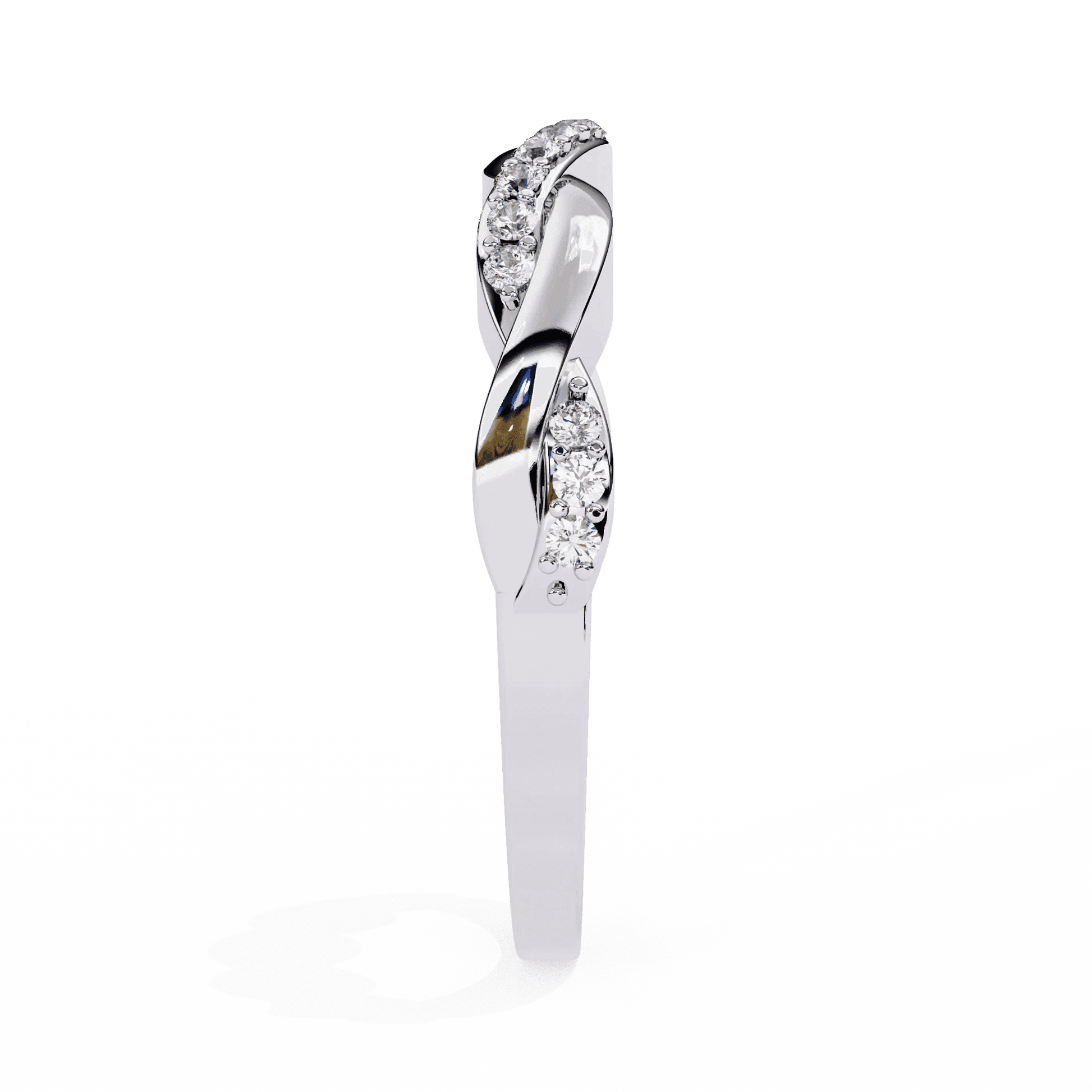 Moissanite Floral Inspired Ring - Aventus