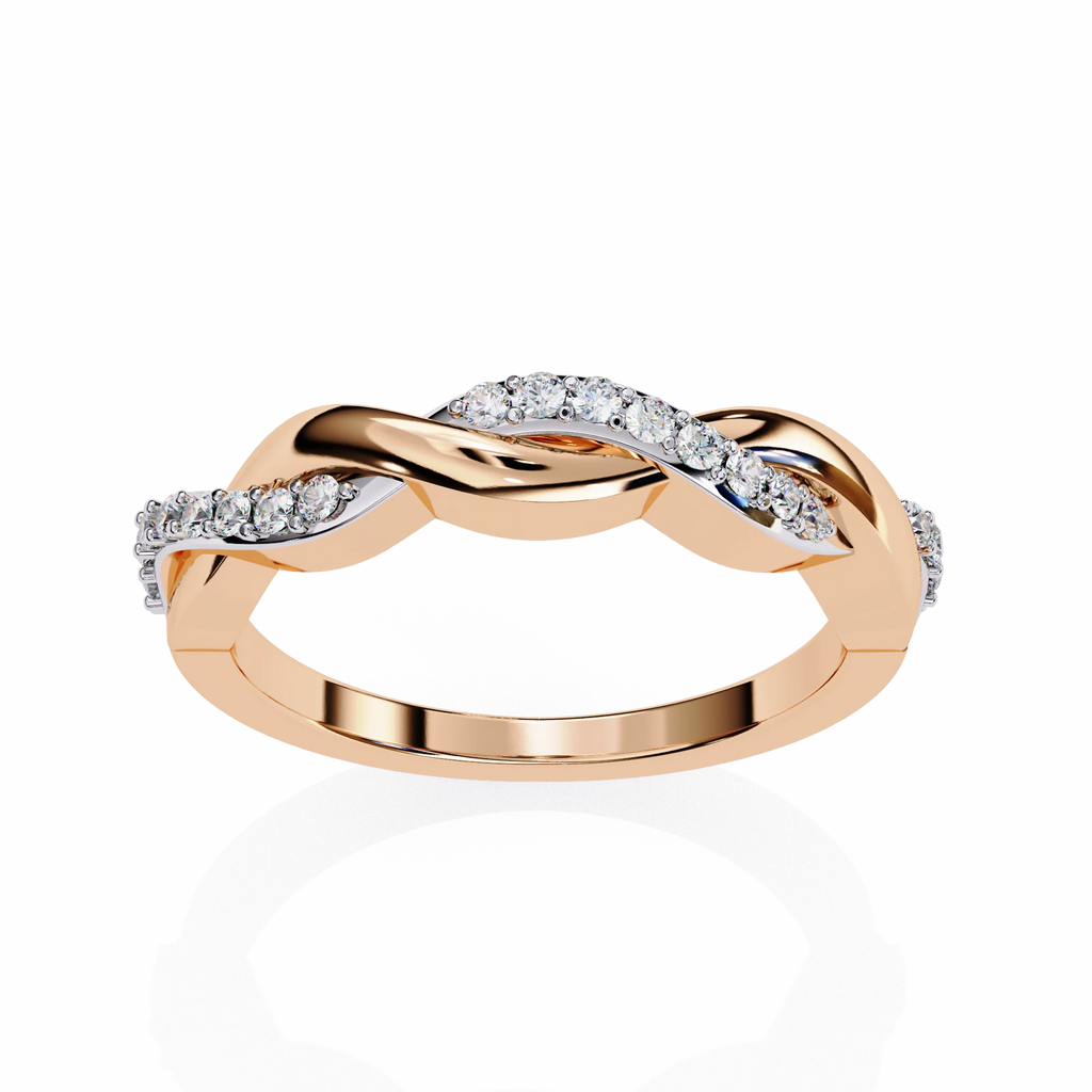 Moissanite Floral Inspired Ring