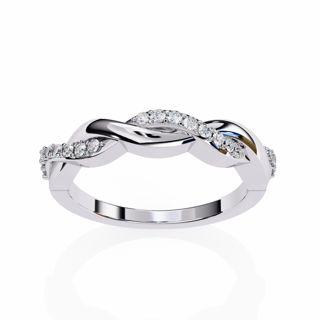 Moissanite Floral Inspired Ring
