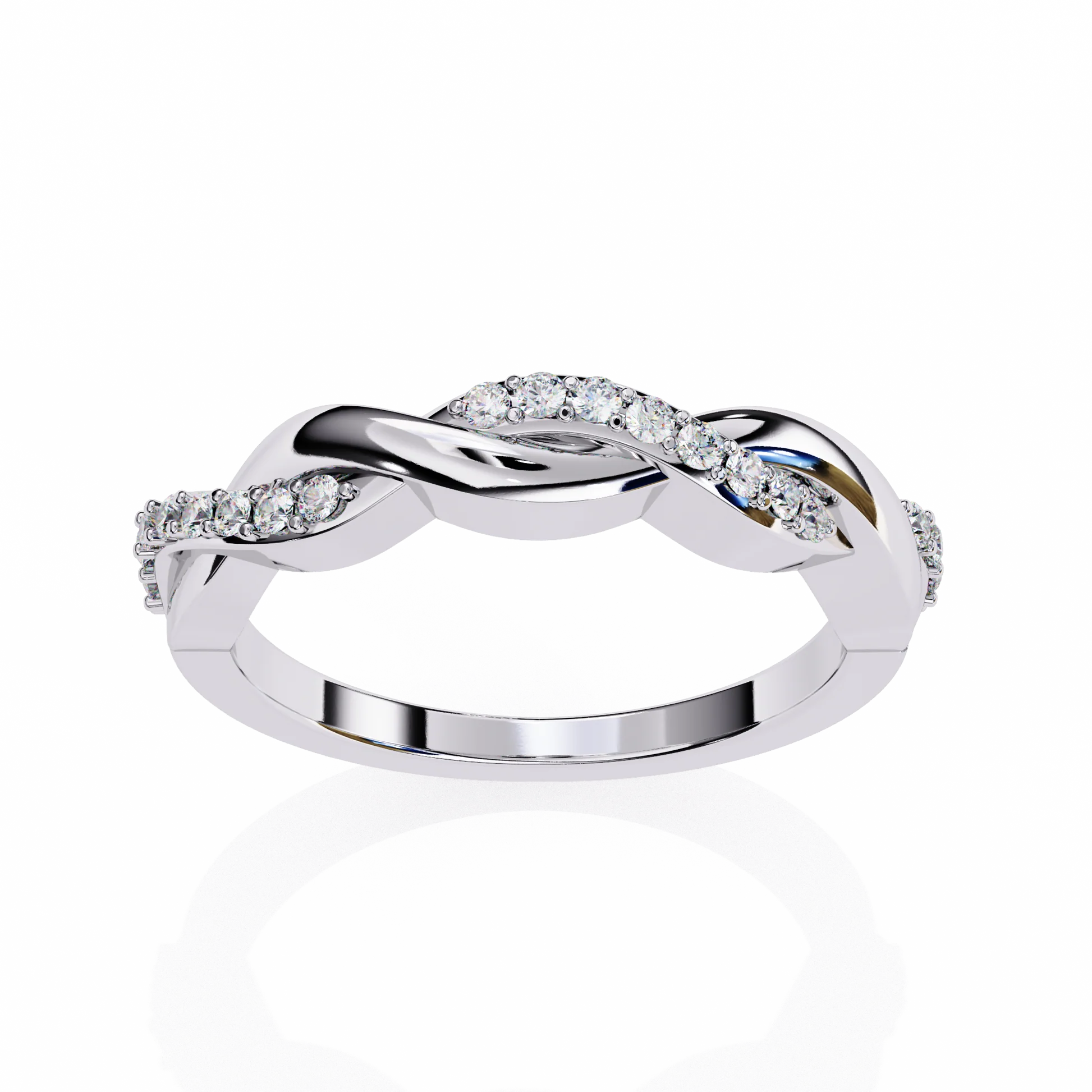 Moissanite Floral Inspired Ring