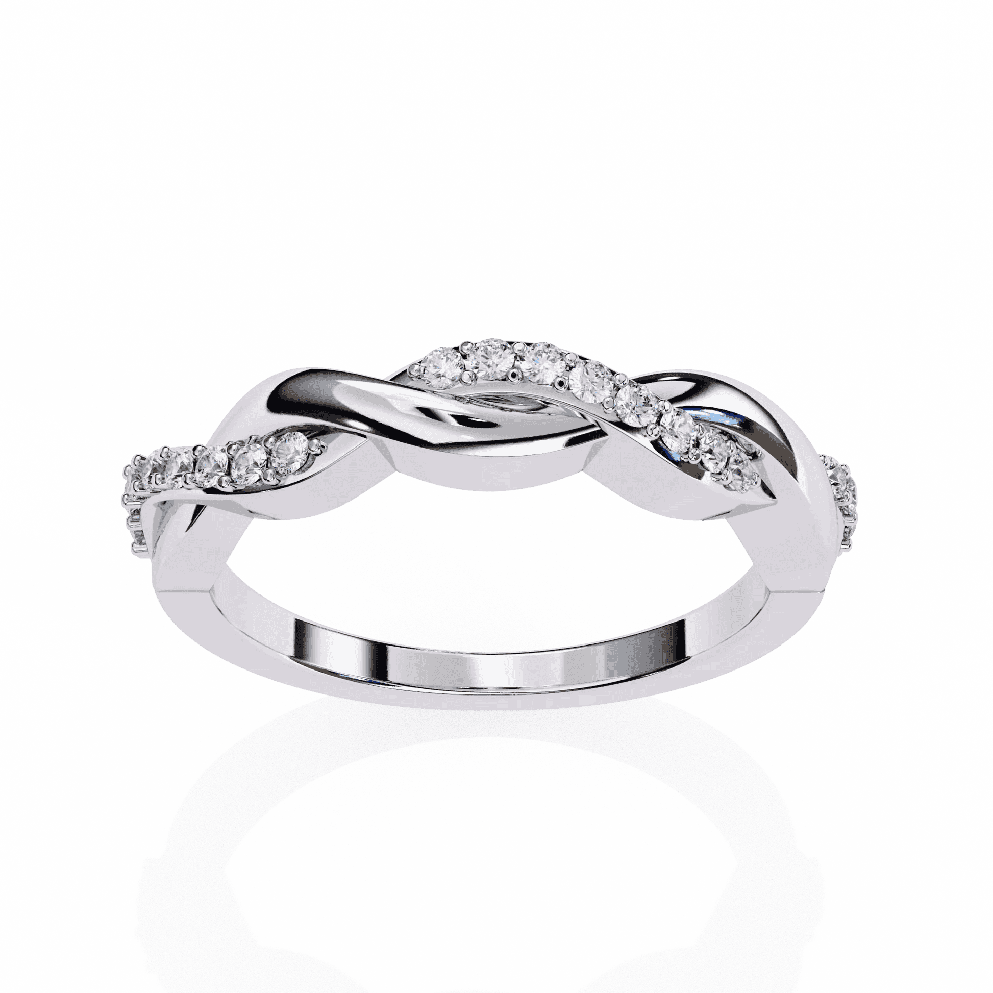 Moissanite Floral Inspired Ring - Aventus