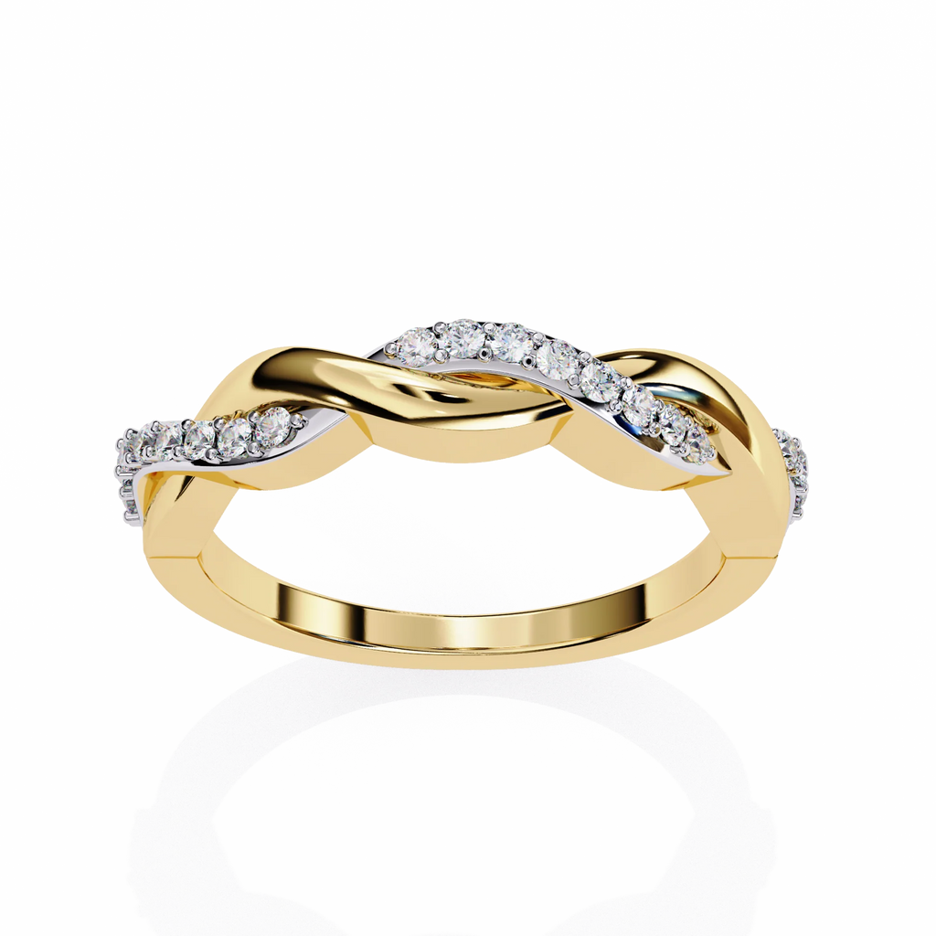 Moissanite Floral Inspired Ring