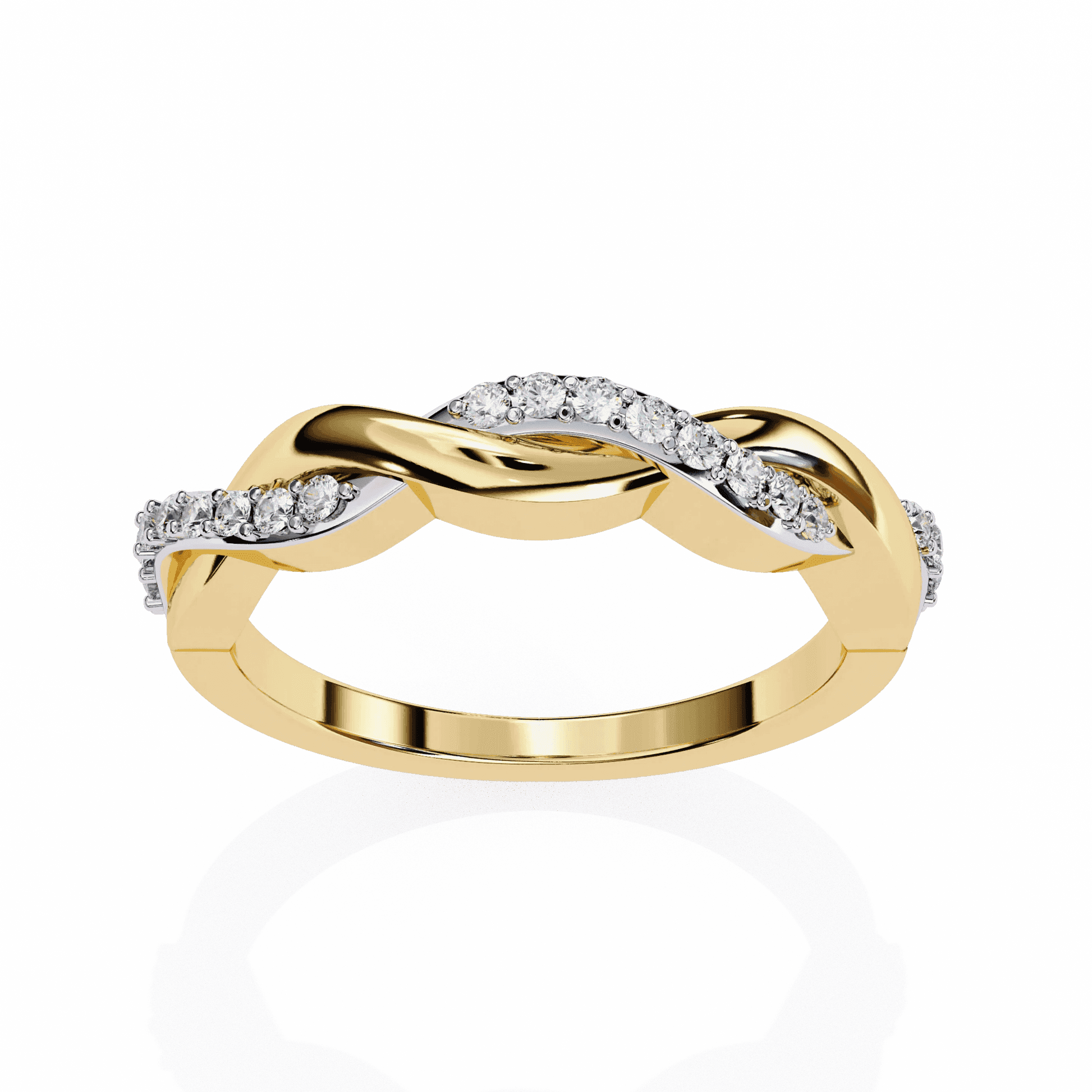 Moissanite Floral Inspired Ring - Aventus