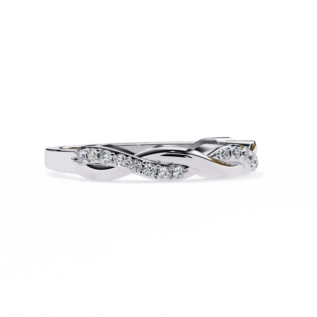 Moissanite Floral Inspired Ring