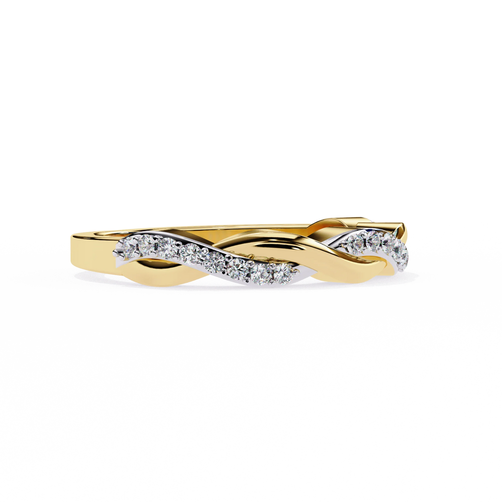 Moissanite Floral Inspired Ring