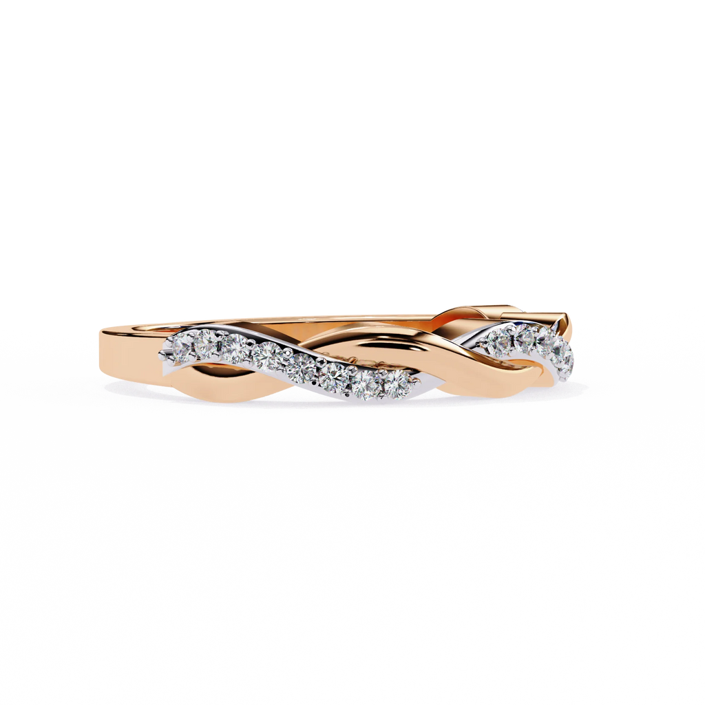 Moissanite Floral Inspired Ring