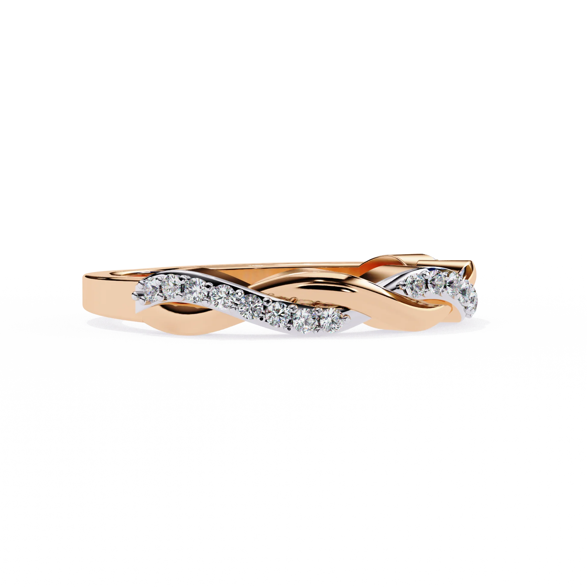 Moissanite Floral Inspired Ring