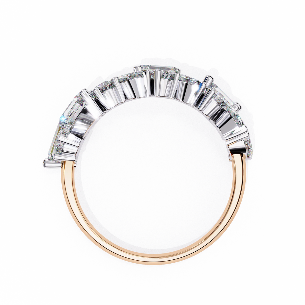 Art Gallery Moissanite Diamond Ring