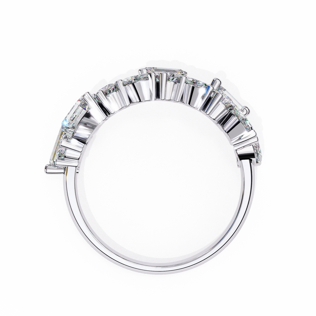 Art Gallery Moissanite Diamond Ring
