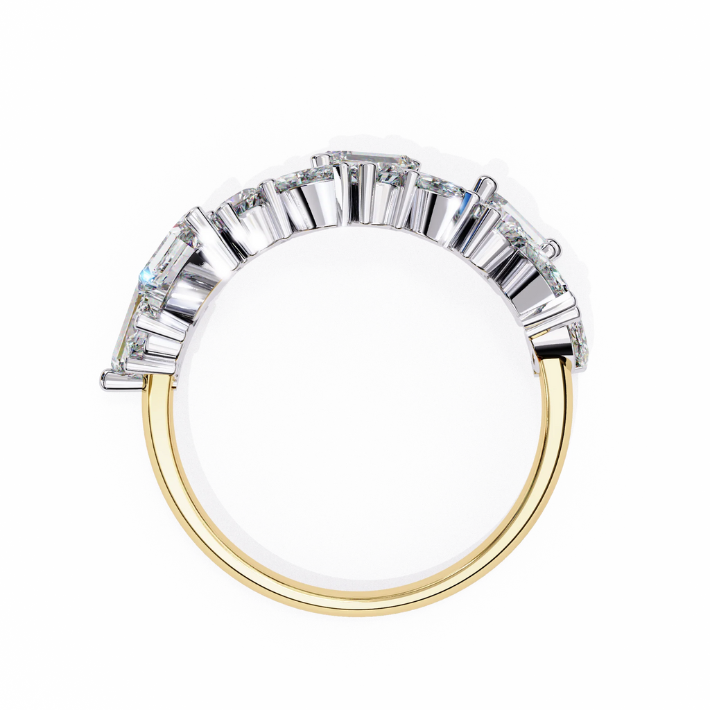 Art Gallery Moissanite Diamond Ring
