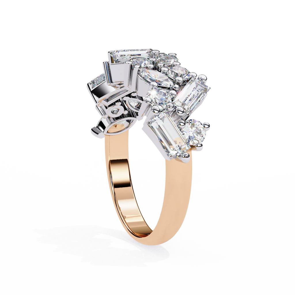 Art Gallery Moissanite Diamond Ring