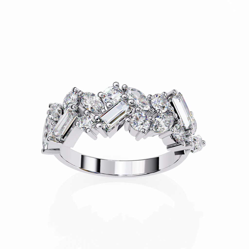 Art Gallery Moissanite Diamond Ring