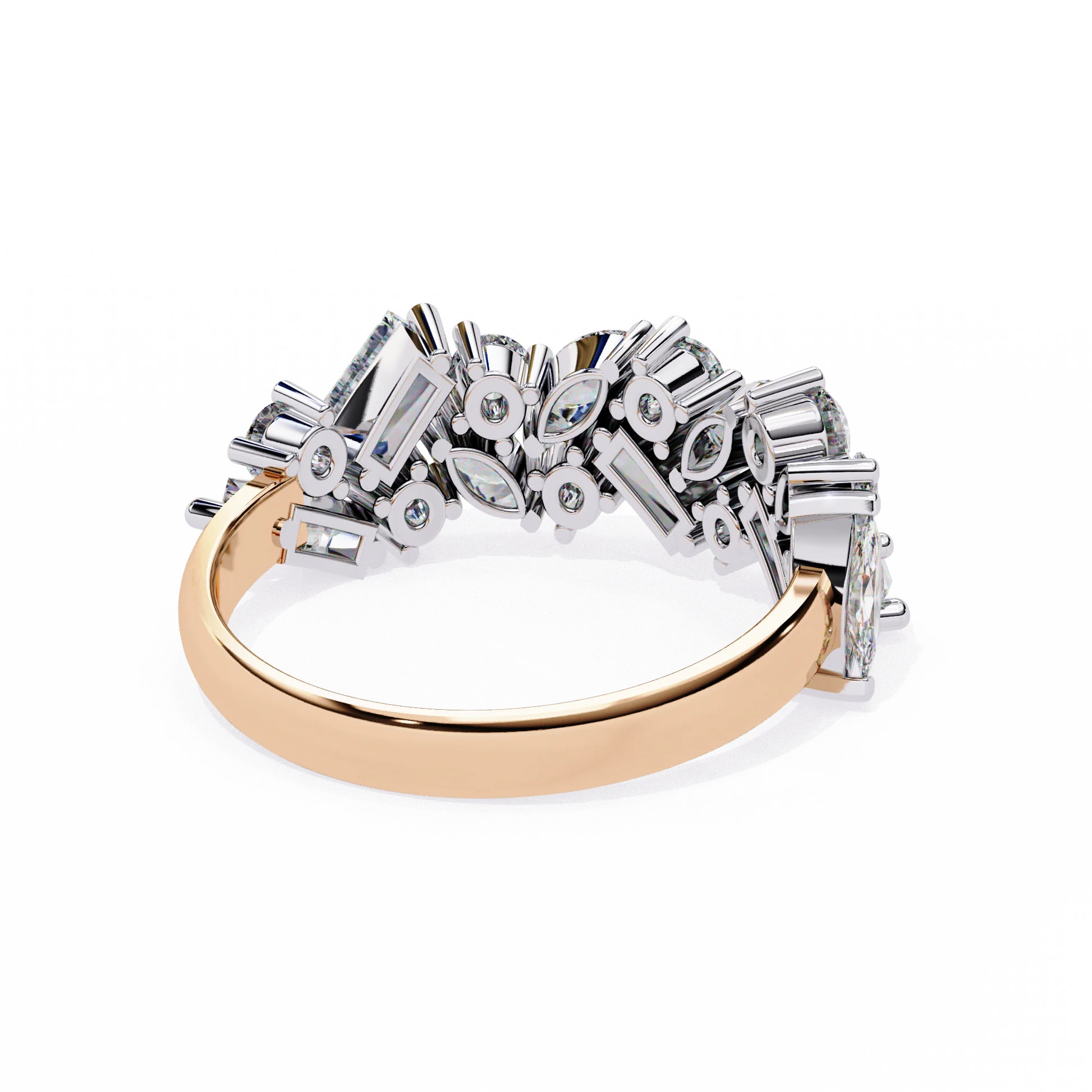 Art Gallery Moissanite Diamond Ring