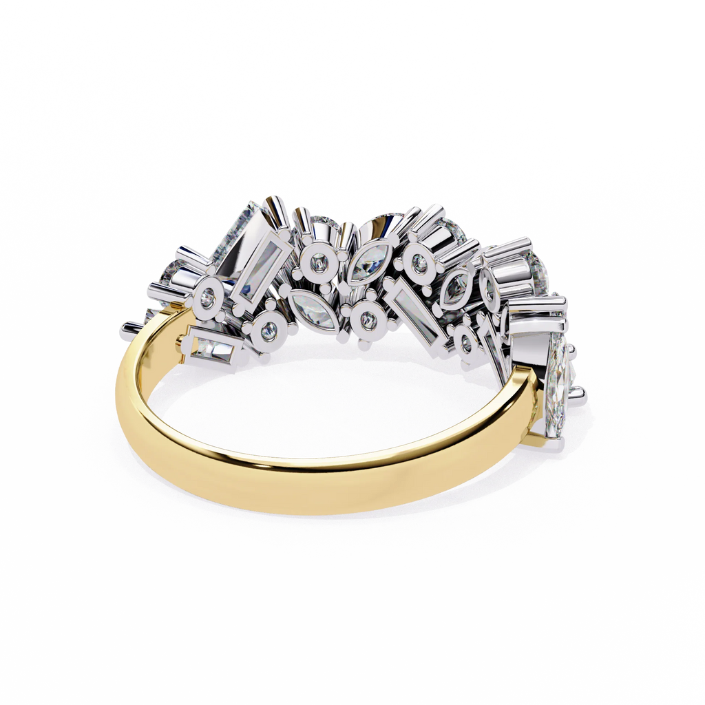 Art Gallery Moissanite Diamond Ring