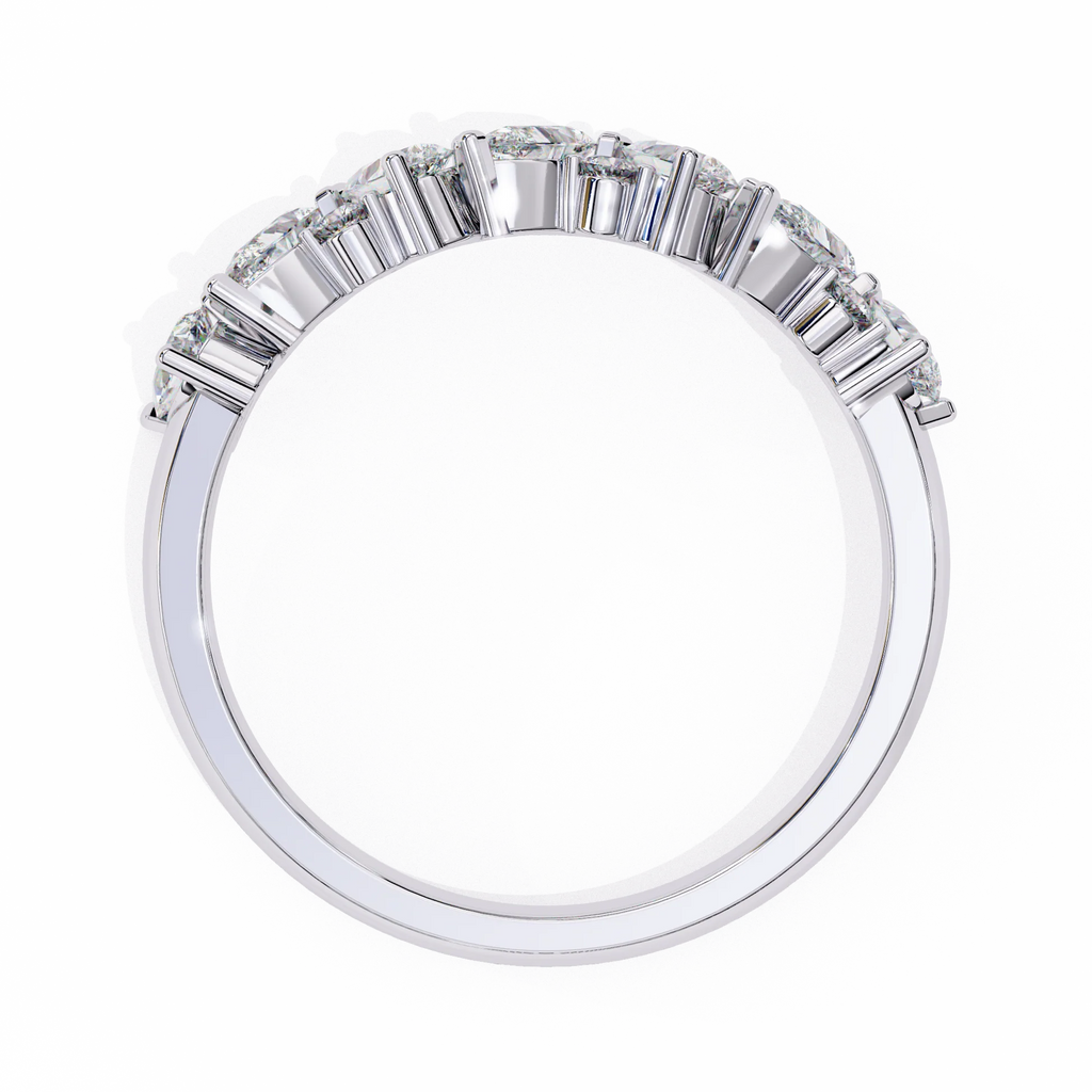 Thorn Edgy Botanical Moissanite Diamond Ring