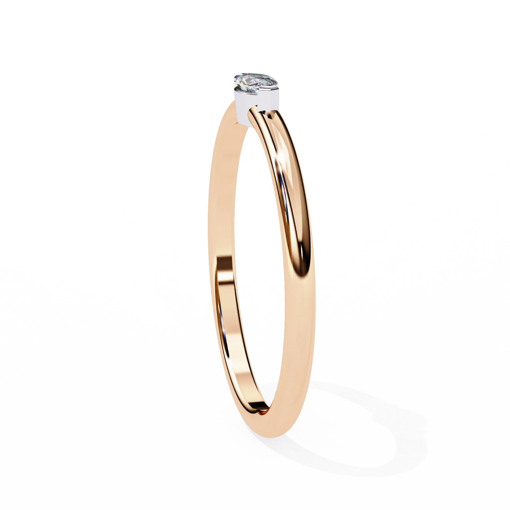 ced Out Moissanite Diamond Wedding Band in Sterling Silver
