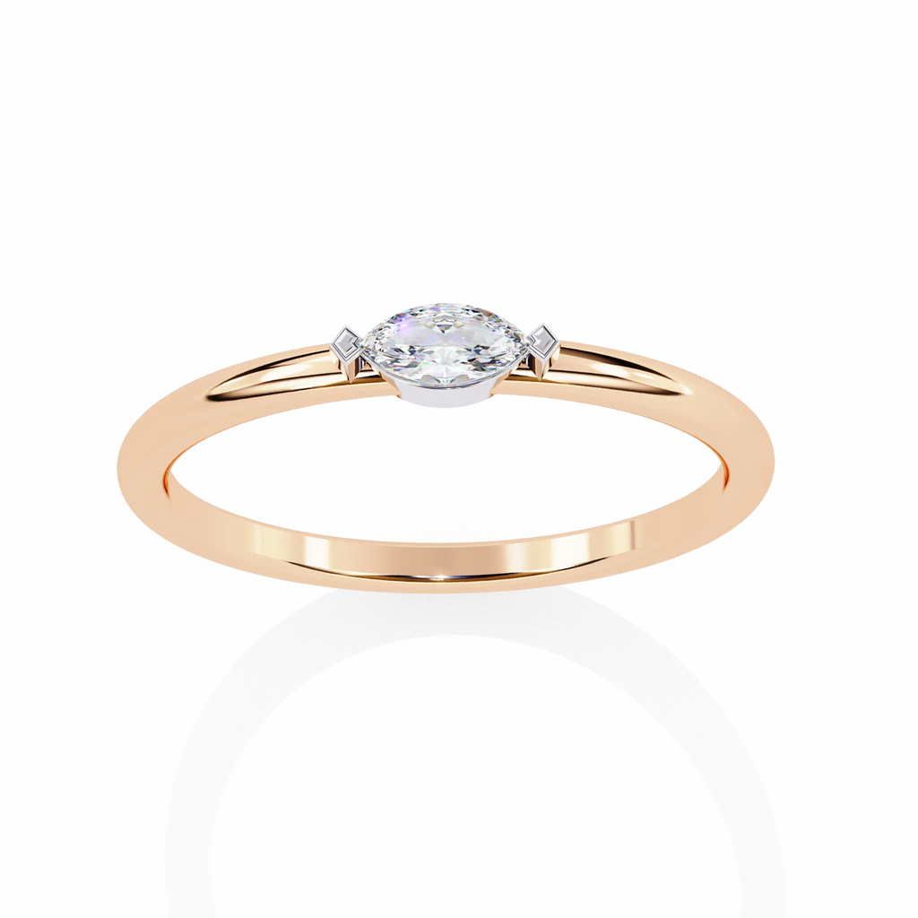 ced Out Moissanite Diamond Wedding Band in Sterling Silver