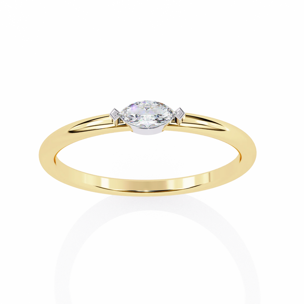 ced Out Moissanite Diamond Wedding Band in Sterling Silver