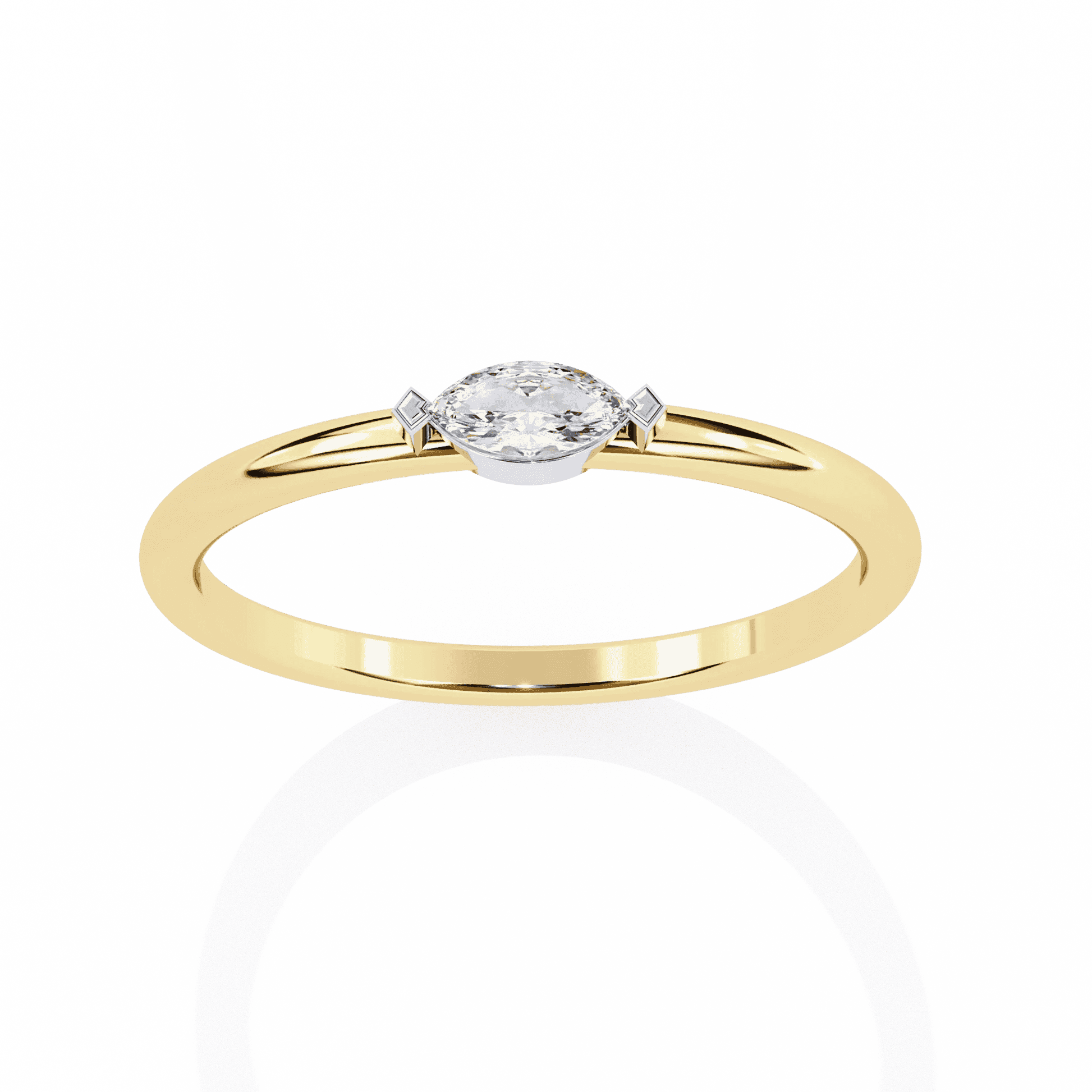 ced Out Moissanite Diamond Wedding Band in Sterling Silver - Aventus