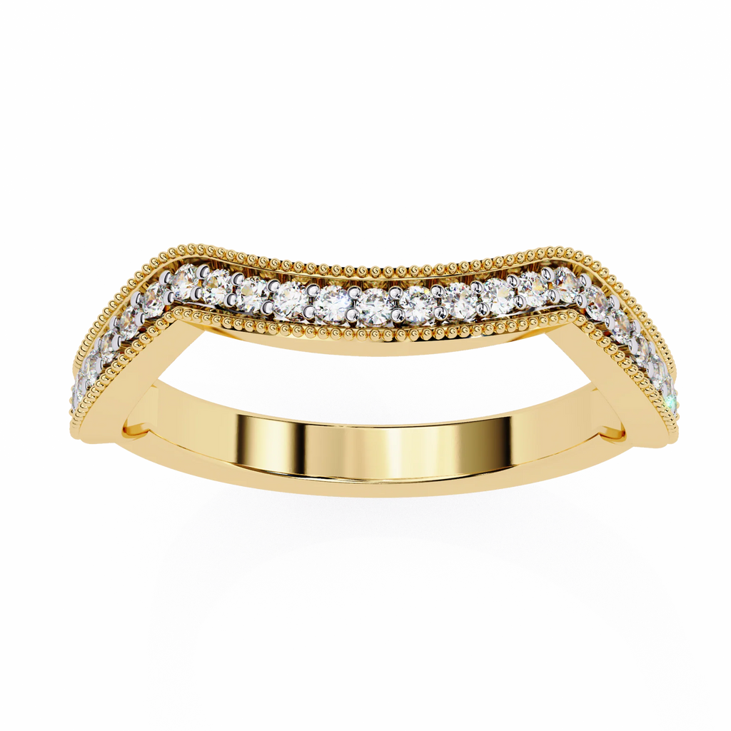 One of a Kind Sparkle Rare & Unique Moissanite Diamond Ring