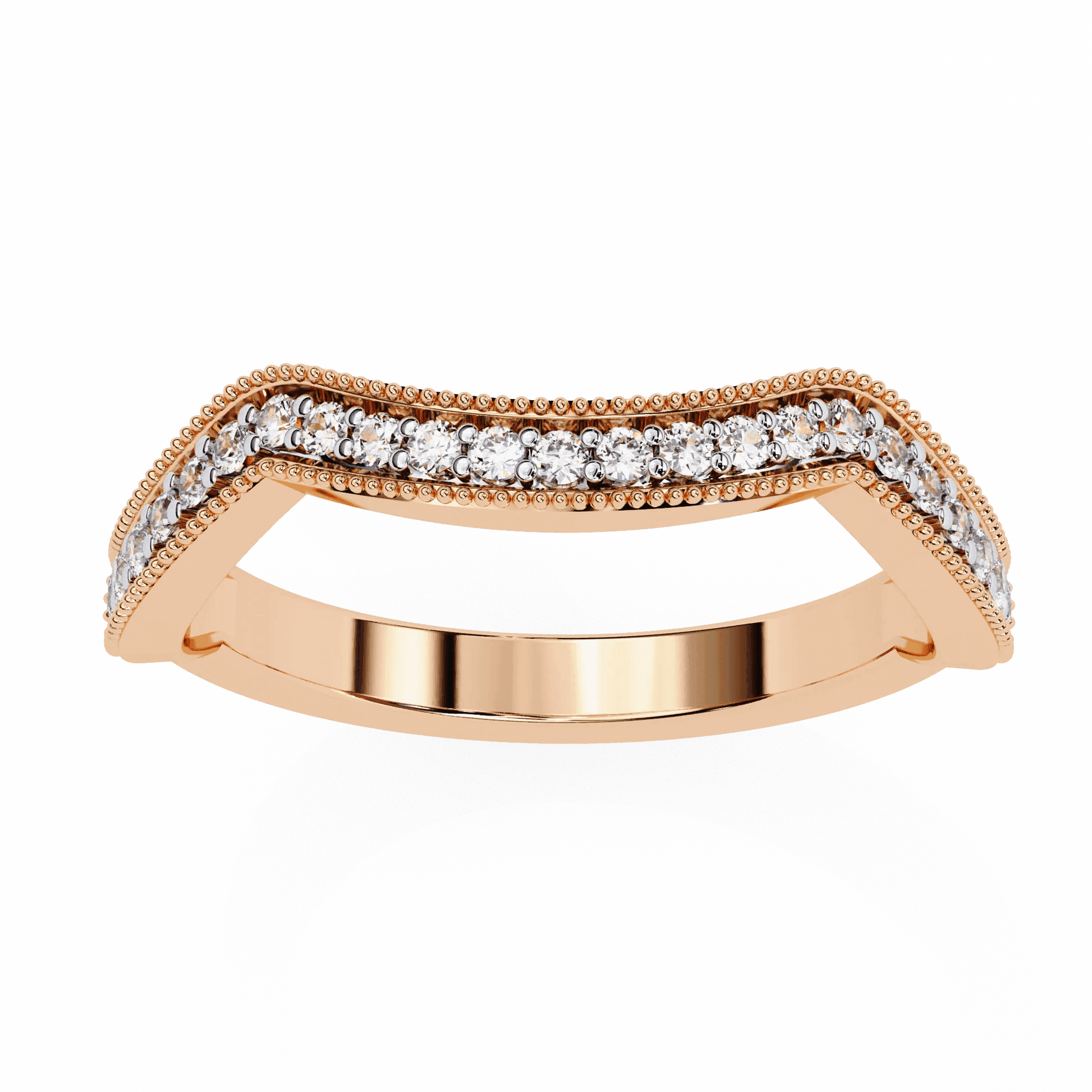 One of a Kind Sparkle Rare & Unique Moissanite Diamond Ring - Aventus