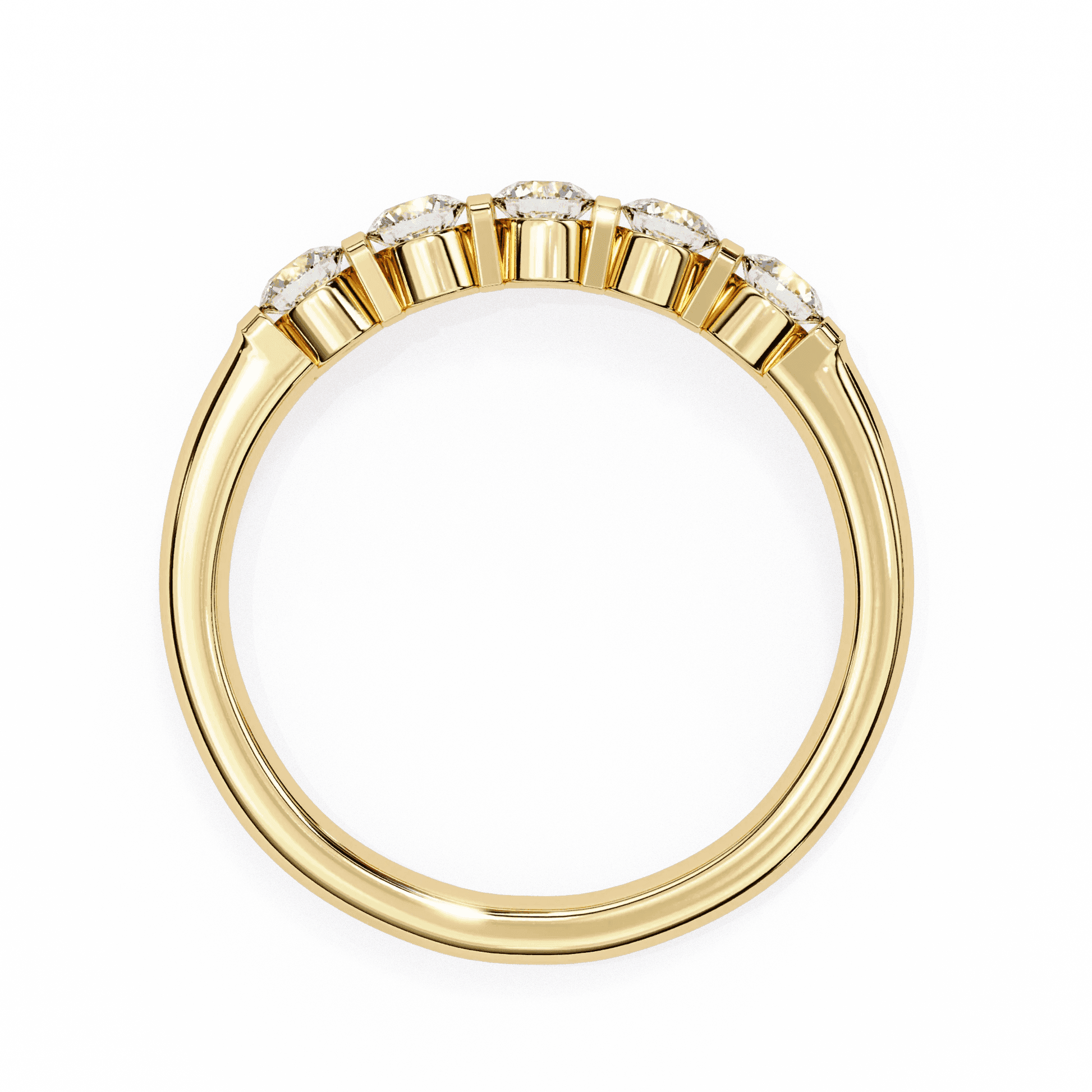Iced Out Moissanite Diamond Ring - Aventus