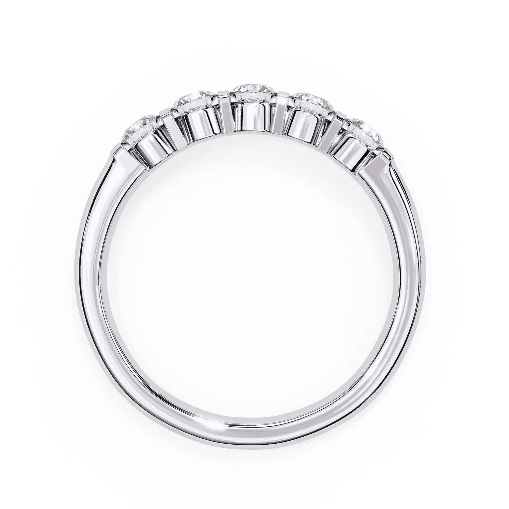 Iced Out Moissanite Diamond Ring - Aventus