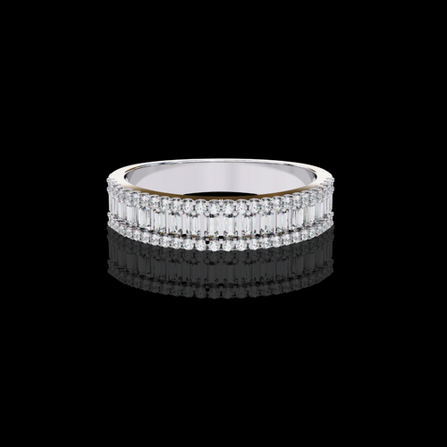 Affordable Moissanite Diamond Ring for Women Sterling Silver Gold Plated Engagement Jewelry