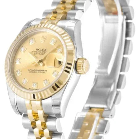 Lady-Datejust 26mm Champagne Dial 179173-2