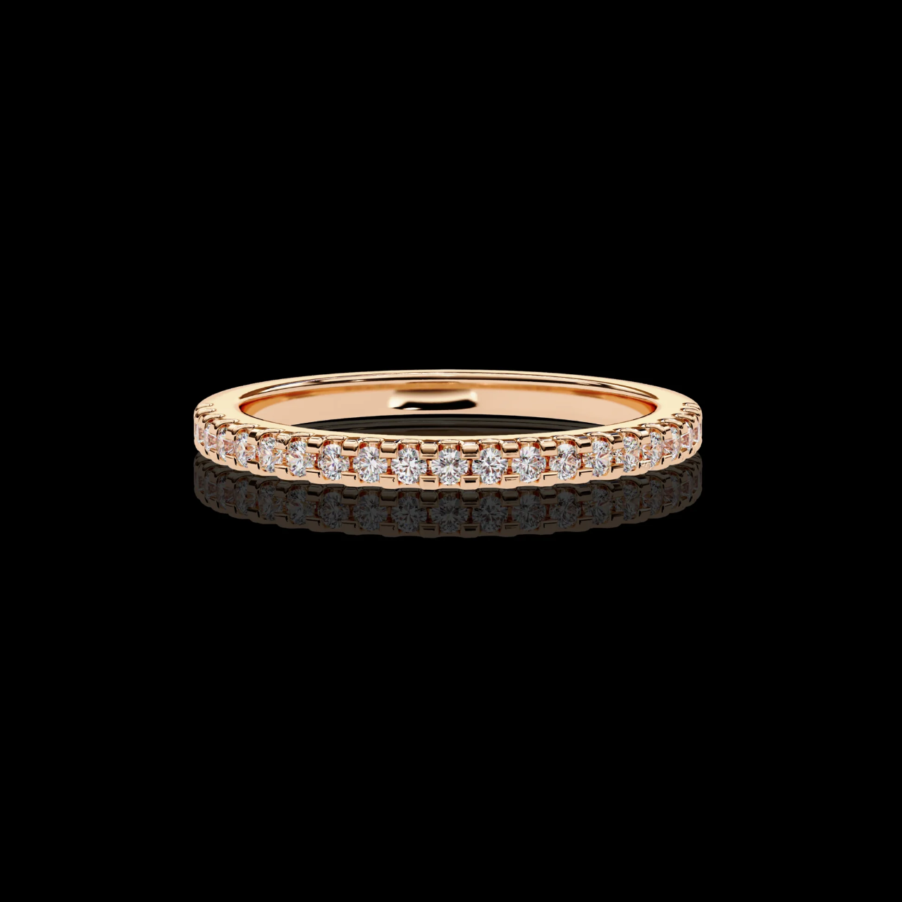 Moissanite Diamond Engagement Ring Gold & Silver Plated Wedding Band for Her
