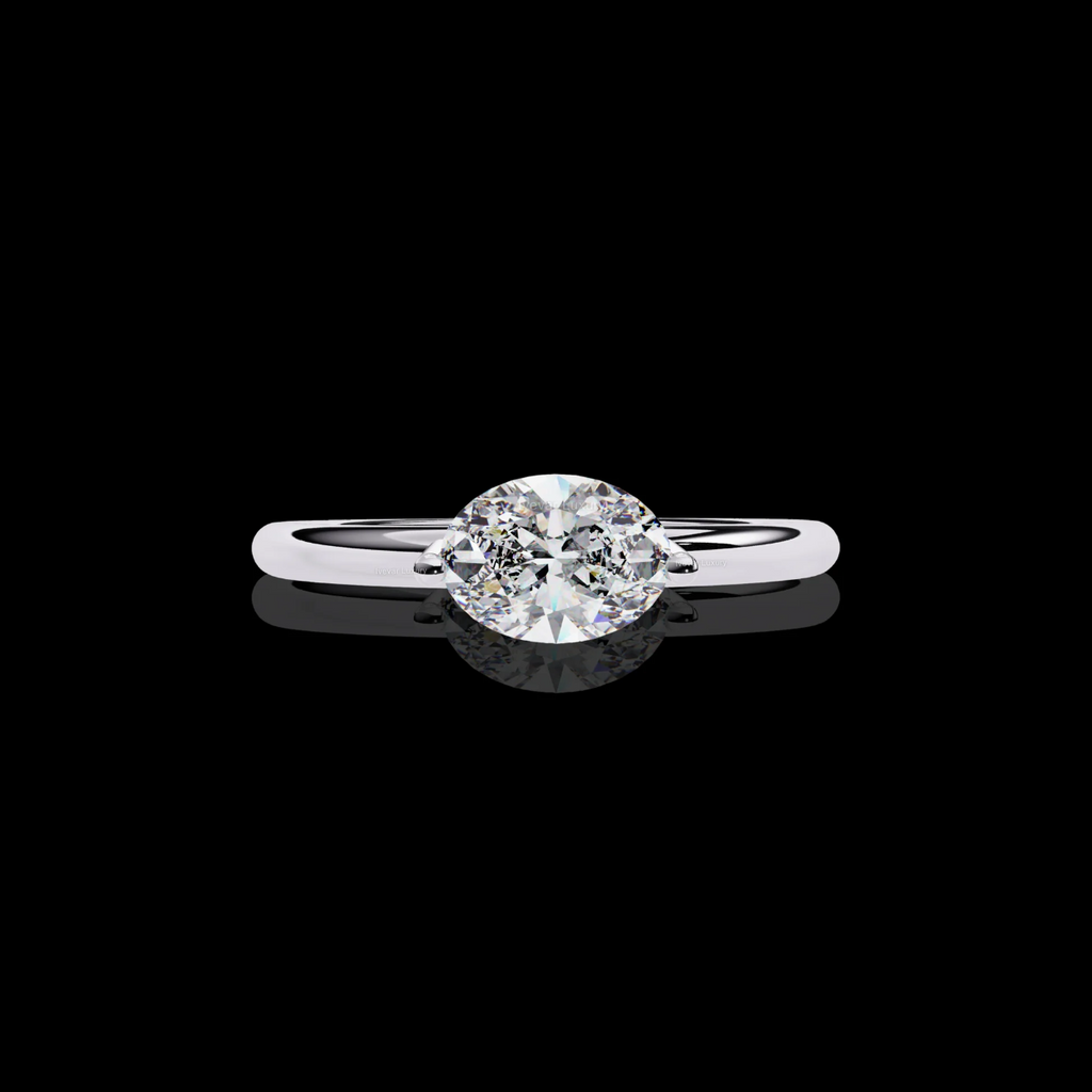 Nostalgia Gold & Moissanite Diamond Vintage Ring
