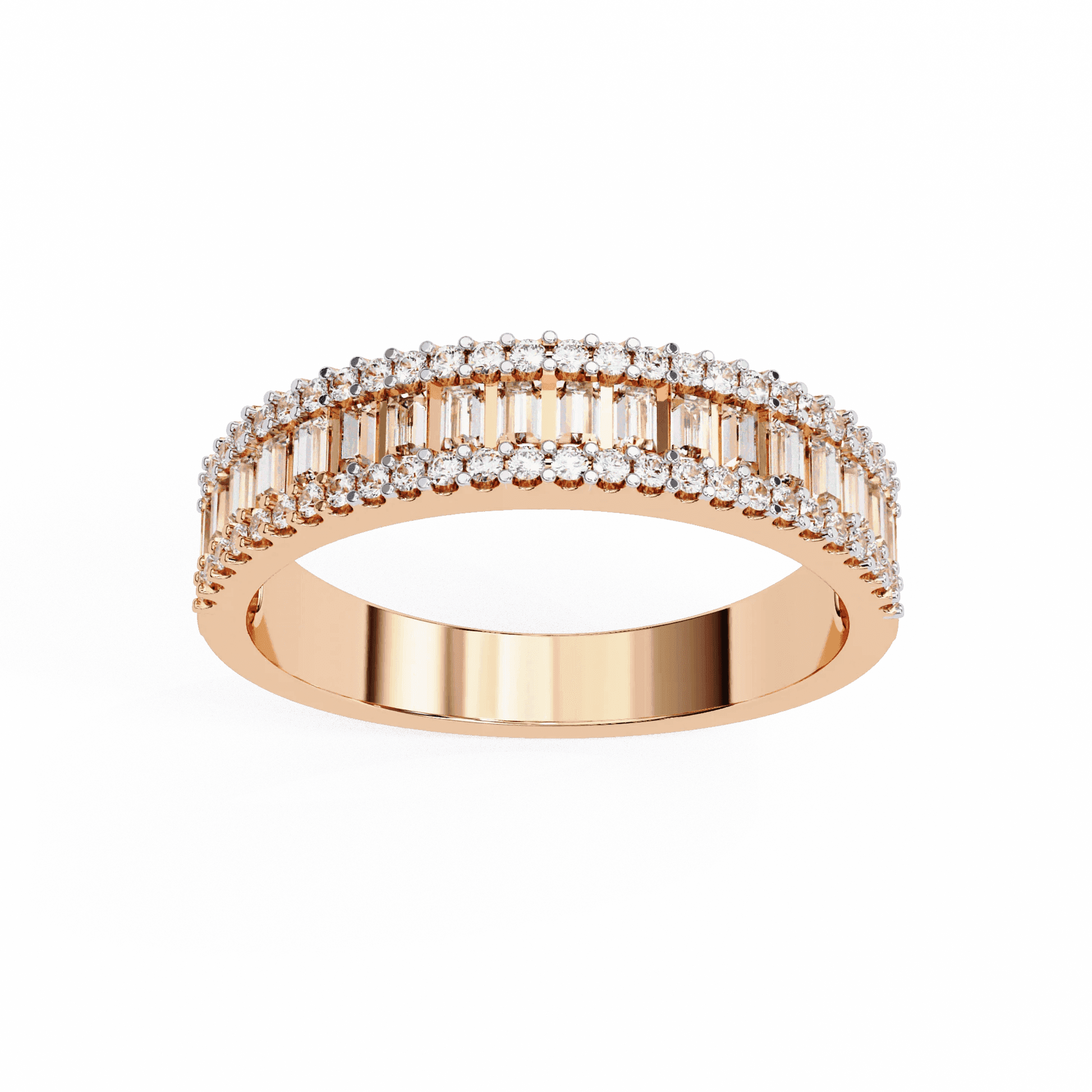 Affordable Moissanite Diamond Ring for Women Sterling Silver Gold Plated Engagement Jewelry - Aventus