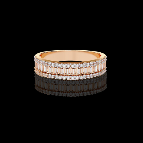Affordable Moissanite Diamond Ring for Women Sterling Silver Gold Plated Engagement Jewelry