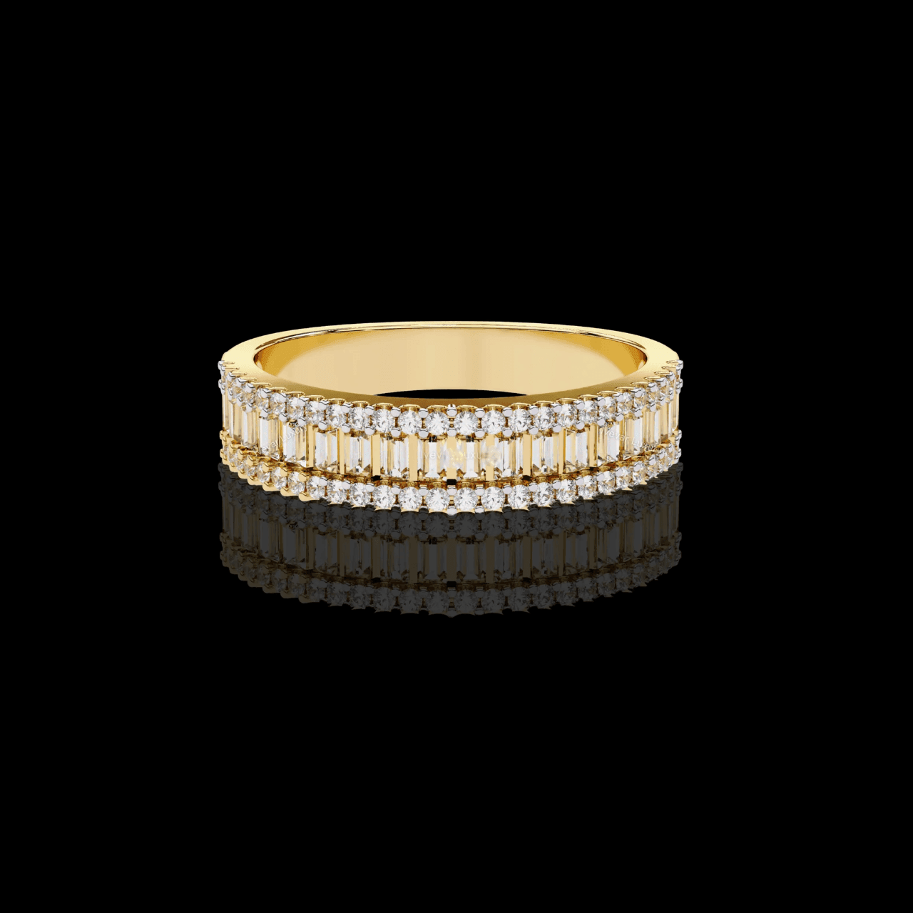 Affordable Moissanite Diamond Ring for Women Sterling Silver Gold Plated Engagement Jewelry - Aventus