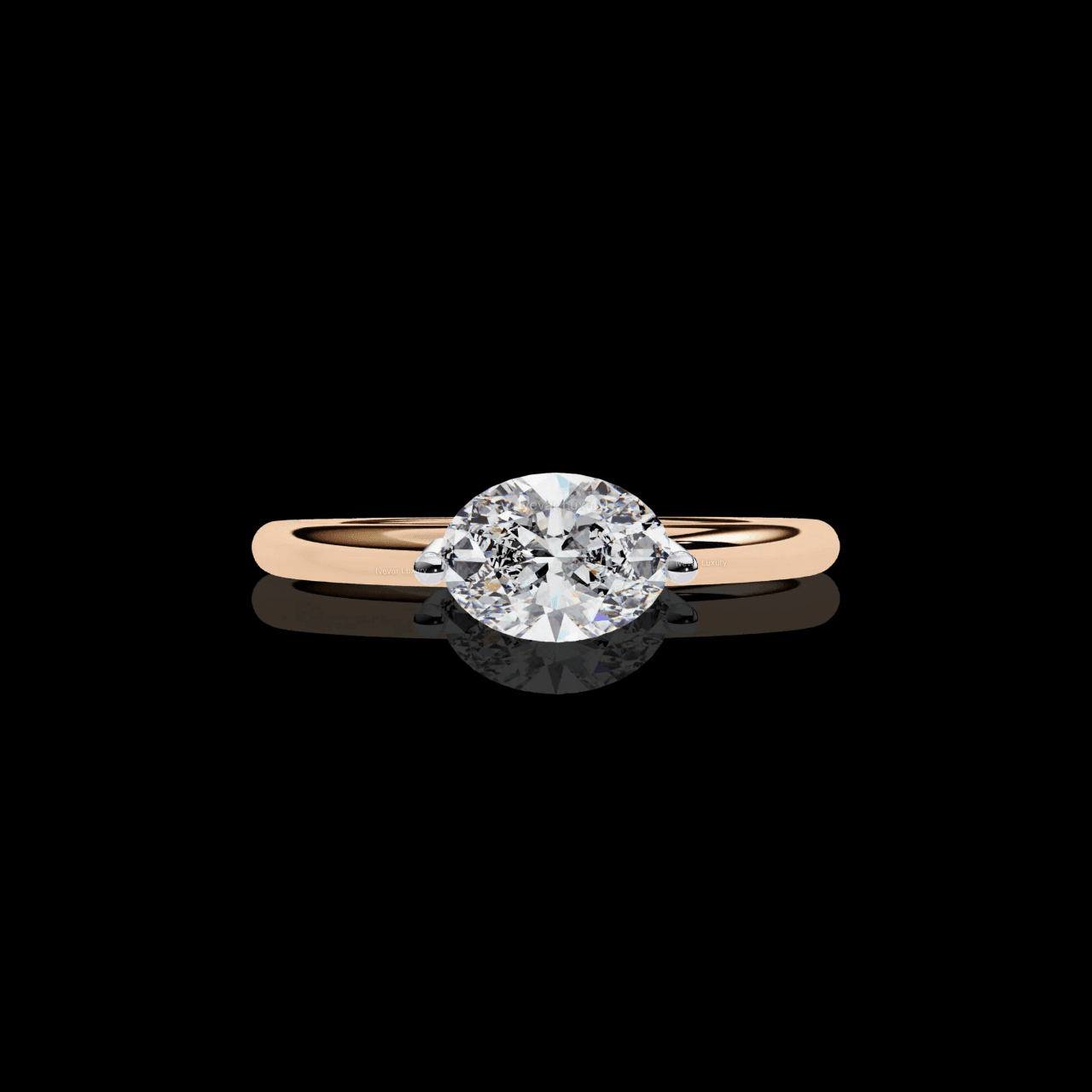 Nostalgia Gold & Moissanite Diamond Vintage Ring - Aventus