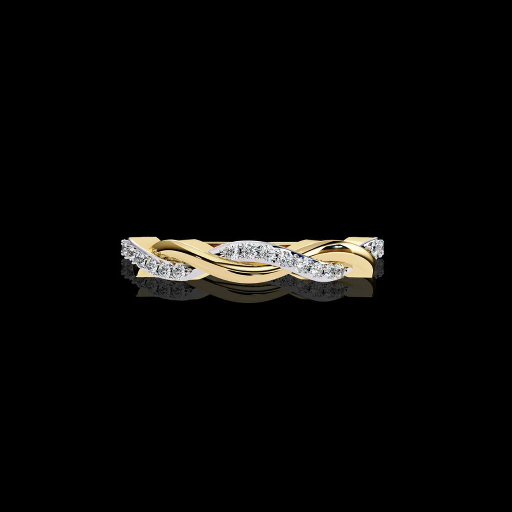 Moissanite Floral Inspired Ring