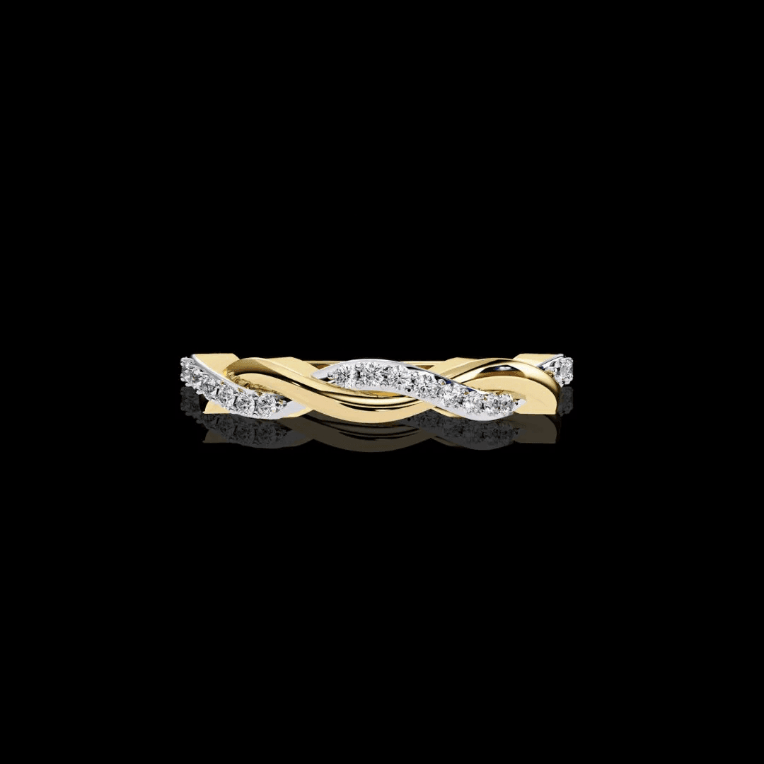 Moissanite Floral Inspired Ring - Aventus