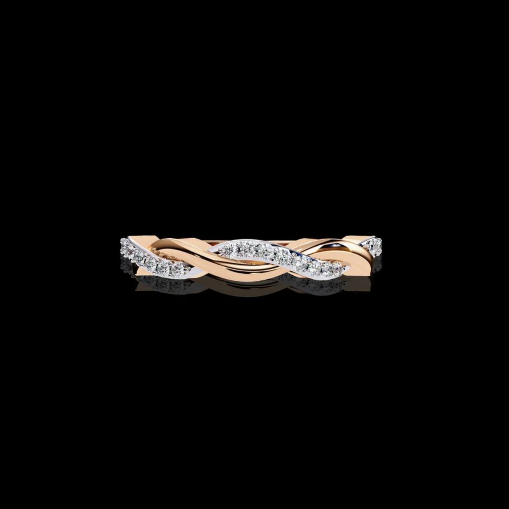 Moissanite Floral Inspired Ring
