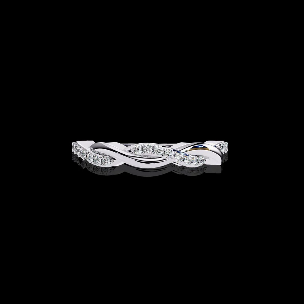 Moissanite Floral Inspired Ring
