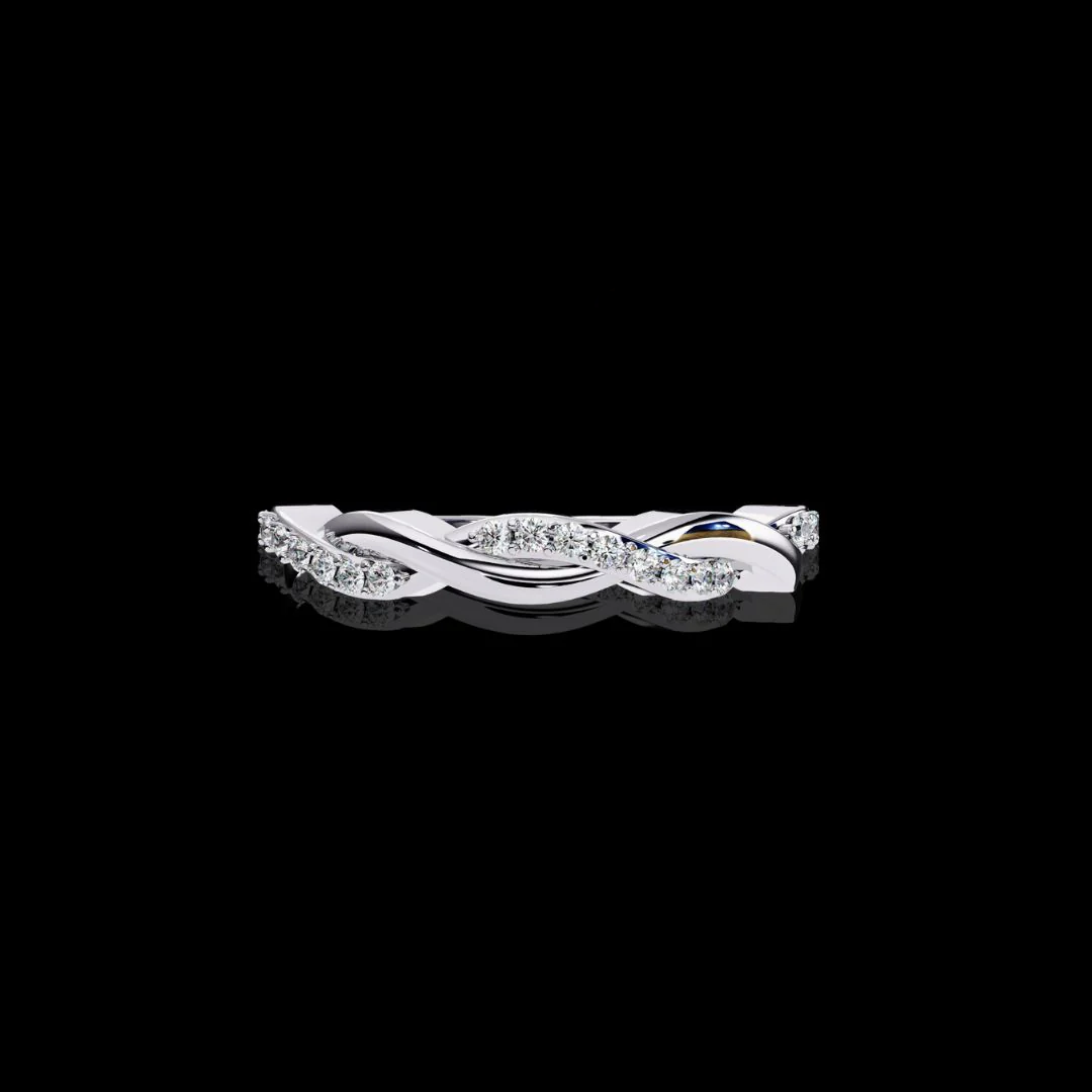 Moissanite Floral Inspired Ring